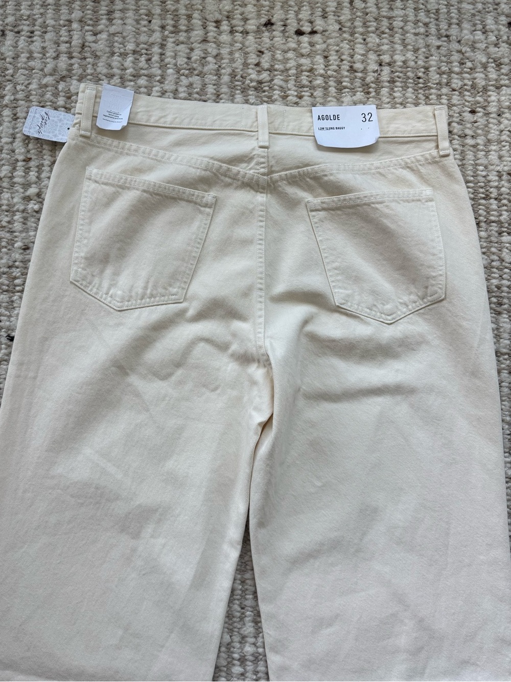 AGOLDE Low Slung Baggy Jeans Size 31 Solar NWT - Picture 9 of 10